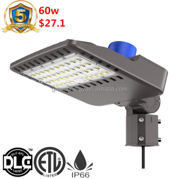 america canada market led parking lot shoebox light 60 watt 7800lm 150lm/w ETL cETL DLC 80w 120w 100w 150w 200w 250w 300w 400w